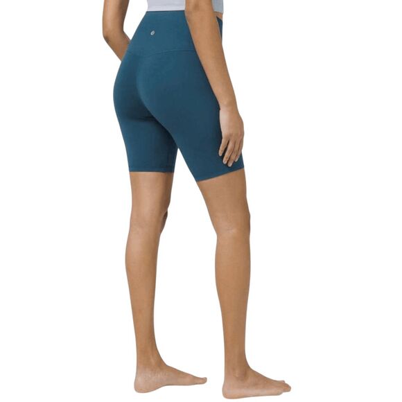 LULULEMON ATHLETICA Align High Rise Short 8' in Blue Borealis Size 4 - Picture 1 of 4